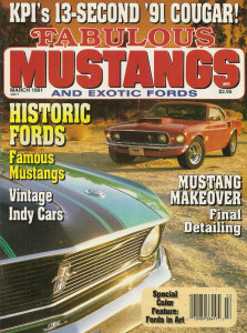 FABULOUS MUSTANGS 1991 MAR - PANTERA, BOSSES, 427SC*